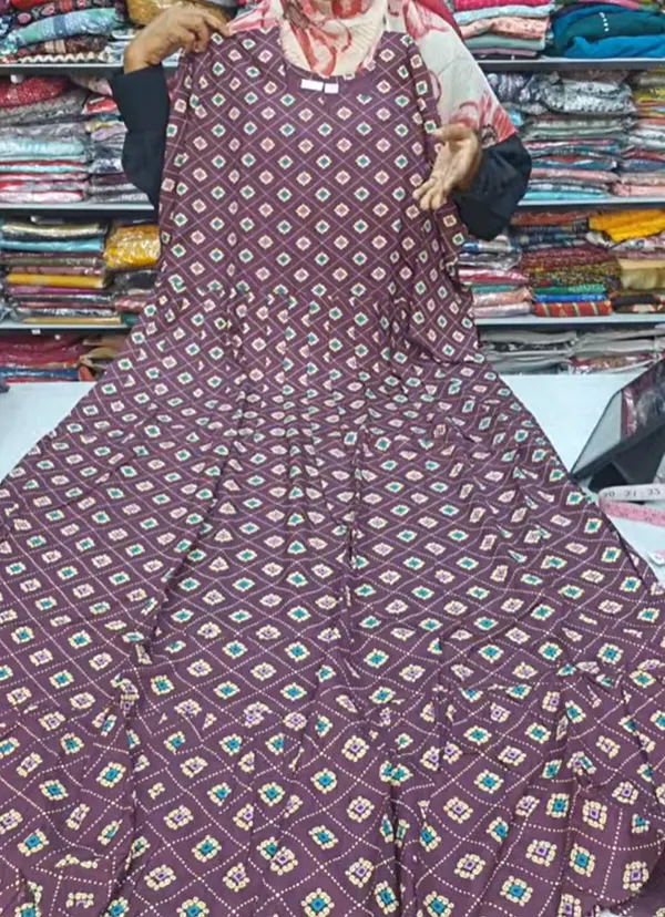 Rayon Long Maxi Gown | MG19